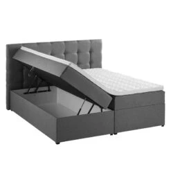 Lit Capitonné KiYDOO IV 20 Lit Capitonné KiYDOO IV -Reflet Maison polsterbett kiydoo ii inkl bettkasten webstoff grau 140 x 200cm 5117416