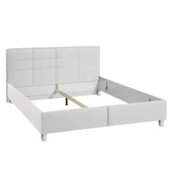 Lit Capitonné Parsberg II 25 Lit Capitonné Parsberg II -Reflet Maison polsterbett parsberg ii kunstleder 140 x 200cm kein bettkasten weiss 5168128