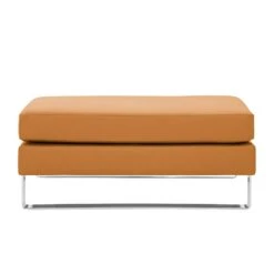 Pouf Repose-pieds Portobello -Reflet Maison polsterhocker portobello echtleder kufen 3798856