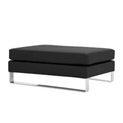 Pouf Repose-pieds Portobello -Reflet Maison polsterhocker portobello echtleder kufen 3799296