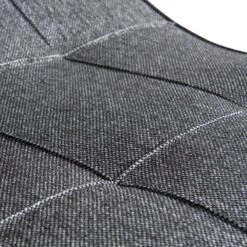 Fauteuil De Relaxation Long Island Tissu -Reflet Maison relaxliege long island webstoff stoff parsa grau schwarz 3940936