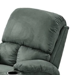 Fauteuil De Relaxation Norvell -Reflet Maison relaxsessel norvell microfaser dunkelgruen 4874236
