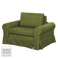 Fauteuil-lit Latina Country Avec Housse 36 Fauteuil-lit Latina Country Avec Housse -Reflet Maison schlafsessel couvin webstoff avocado 4104640