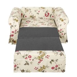 Fauteuil-lit Latina Country Avec Housse 28 Fauteuil-lit Latina Country Avec Housse -Reflet Maison schlafsessel latina v flachgewebe gebluemt creme 4132844