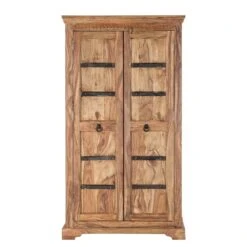 Armoire Bombay II -Reflet Maison schrank bombay sheesham massiv natur 1380611
