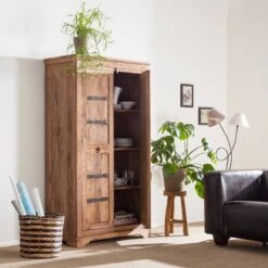 Reflet Maison -Reflet Maison schrank bombay sheesham massiv natur 3459305