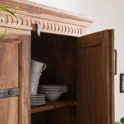 Armoire Bombay II -Reflet Maison schrank bombay sheesham massiv natur 3459317