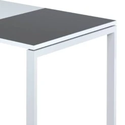 Bureau EasyDesk -Reflet Maison schreibtisch easydesk weiss anthrazit 140 x 80 cm 1722598