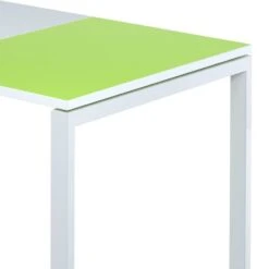 Bureau EasyDesk -Reflet Maison schreibtisch easydesk weiss gruen 140 x 80 cm 1722594