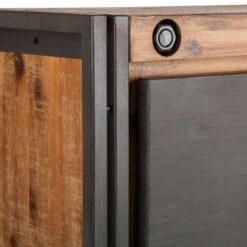 Bureau MANCHESTER 3 Tiroirs -Reflet Maison schreibtisch manchester iii akazie teilmassiv metall 4875528