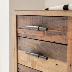 Bureau Tamati -Reflet Maison schreibtisch tamati pinie massiv 4922248