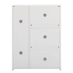 Meuble à Chaussures Glaze -Reflet Maison schuhkommode glaze hochglanz weiss 368264