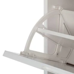 Meuble à Chaussures Glaze -Reflet Maison schuhkommode glaze hochglanz weiss 368265