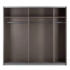 Armoire à Portes Coulissantes Quadra II -Reflet Maison schwebetuerenschrank quadra ii 226 cm 2 tuerig 210 cm eiche sonoma dekor alpinweiss 2827170