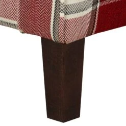 Fauteuil à Oreilles Colmar XL 34 Fauteuil à Oreilles Colmar XL -Reflet Maison sessel corteen webstoff rot beige 4283768