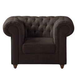 Fauteuil Chesterfield Pintano 22 Fauteuil Chesterfield Pintano -Reflet Maison sessel pintano webstoff espresso 4897648
