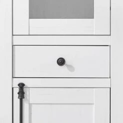 Vitrine Geestland -Reflet Maison standvitrine geestland pinie weiss dekor 4535448