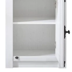 Vitrine Geestland -Reflet Maison standvitrine geestland pinie weiss dekor 4535452