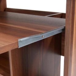 Bureau D'ordinateur Tirana -Reflet Maison tirana computertisch walnuss 1156850