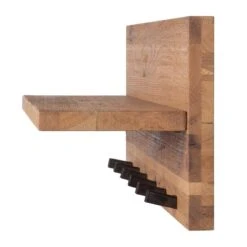 Porte-manteaux Mural Forunas I -Reflet Maison wandgarderobe forunas i zerreiche wildeiche massiv 3908556