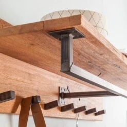 Porte-manteaux Mural Forunas II -Reflet Maison wandgarderobe forunas ii zerreiche wildeiche massiv 3716845